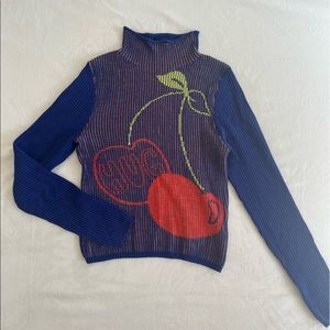 BDG cherry hug sweater top💙